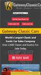 Mobile Screenshot of gatewayclassiccars.com